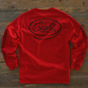 Motor Co Tee L/S Red - 2