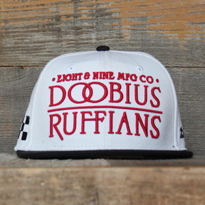 Ruffians Snapback Baseball Hat Fire Red