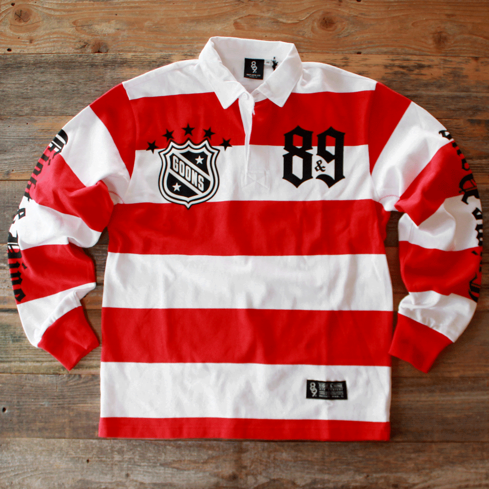 Goons Professional Rugby Jersey Red L/S - 1