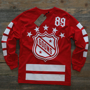 Goons Hockey Jersey Tee Red L/S - 1