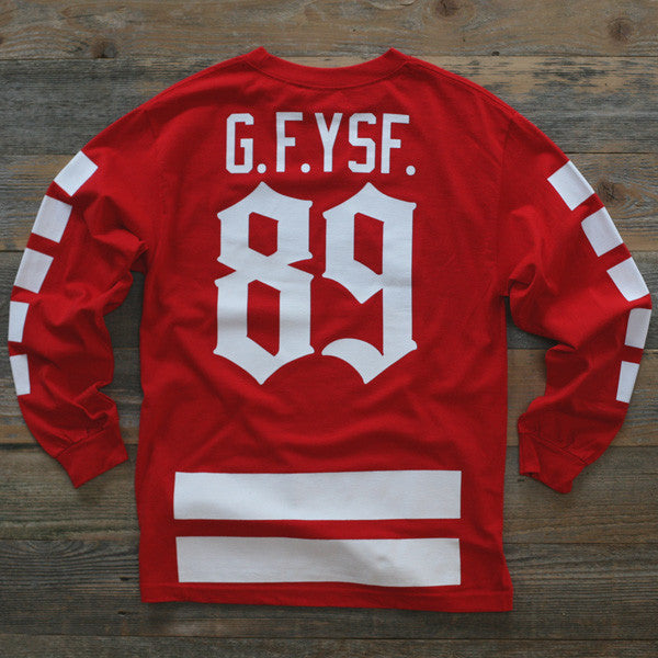Goons Hockey Jersey Tee Red L/S - 2