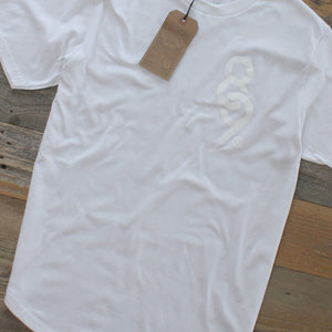 Curved Hem Keys Shirt White Out - 3