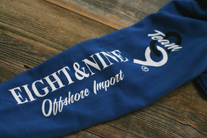 Offshore Imports Zip Up Hoody Sport Blue - 4