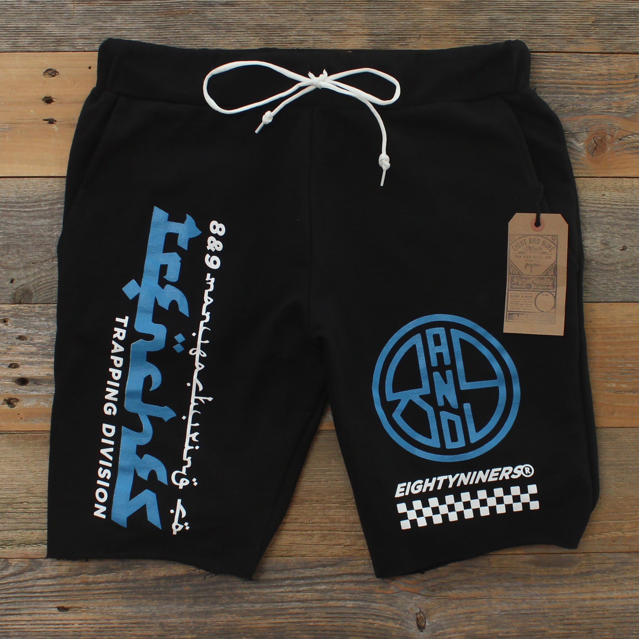 Trap Division French Terry Shorts Black - 1