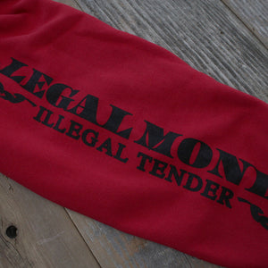 Legal Money Zip Up Hoody Red - 9