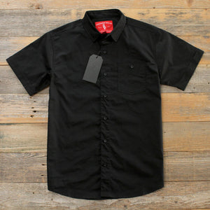 Infinite Keys Black Button Up Shirt Streetwear (2)