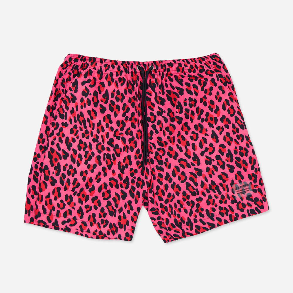 Jungle Nylon Shorts Magenta