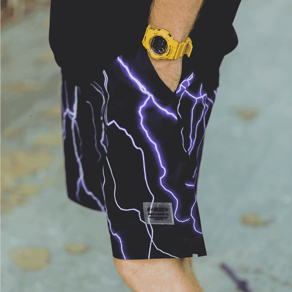 Lightning Nylon Shorts – 8&9 Clothing Co.