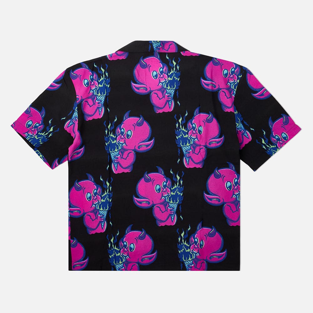 Lil Devil Button Up Shirt Black – 8&9 Clothing Co.