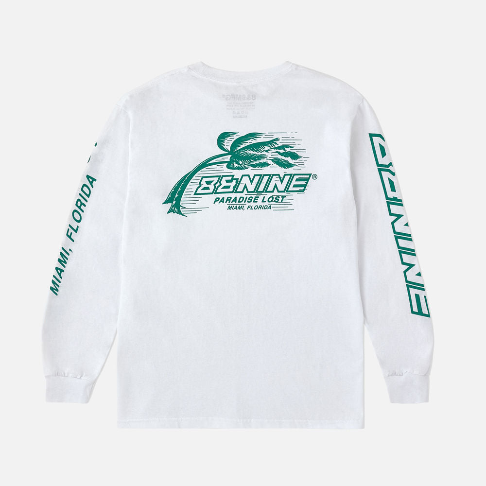 Lost Long Sleeve T Shirt White