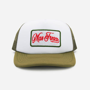 Mas Fresco Trucker Hat Olive