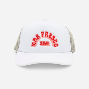 Mas Fresco Trucker Hat White