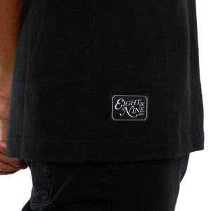 Memorial Embroidered Polo Shirt Black
