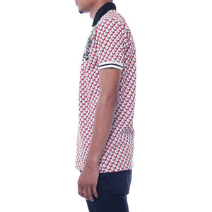 New Life Pattern Polo Shirt Left