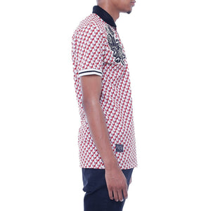 New Life Pattern Polo Shirt Righ