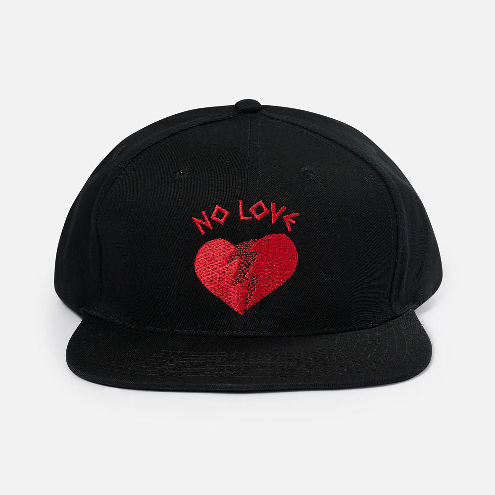 No Love Snapback Hat Bred