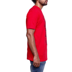 Only Now T Shirt Red front side