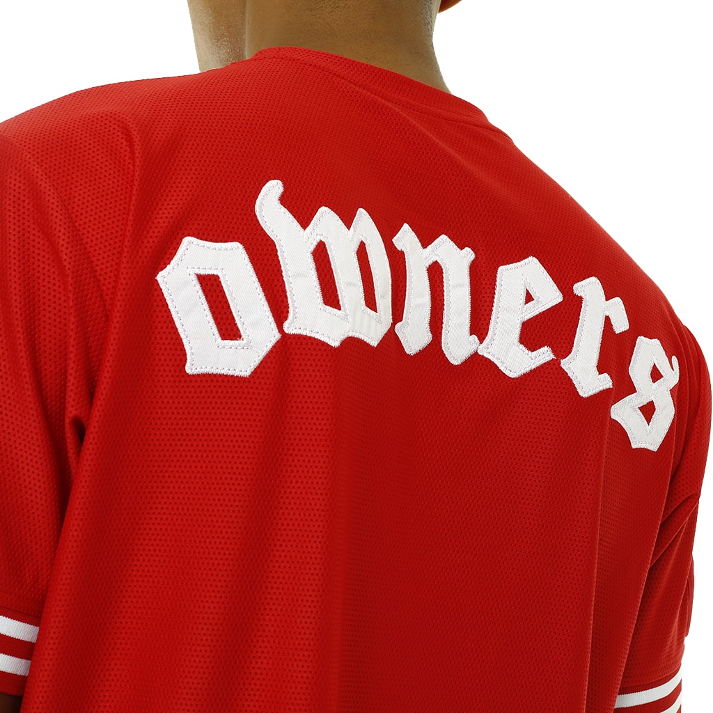 Own The Team Double Mesh Jersey Red