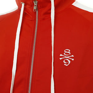 Own The Team Double Stripe Jacket Red