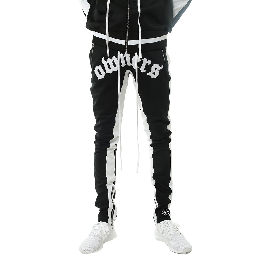 Own The Team Double Stripe Track Pant Black