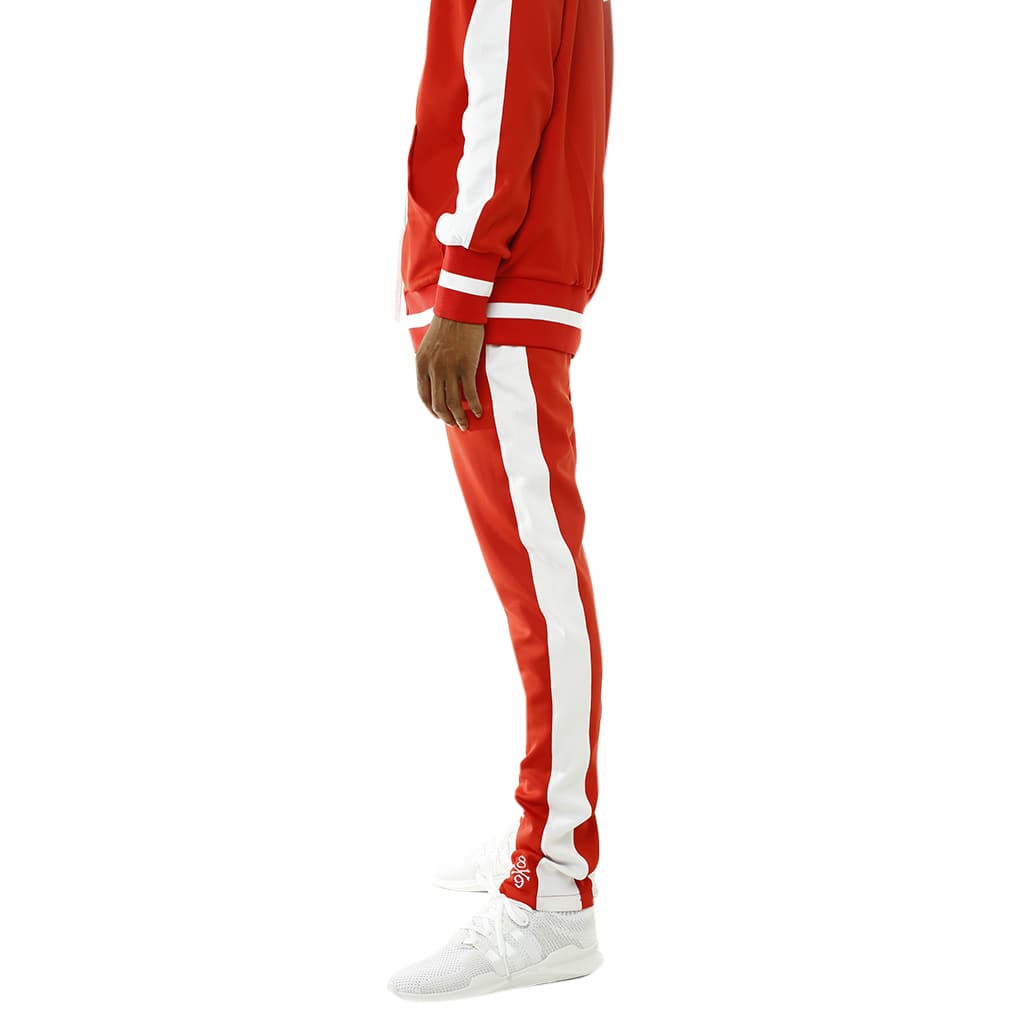 Own The Team Double Stripe Track Pant Red