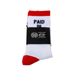 Paid In Full Socks white (3)
