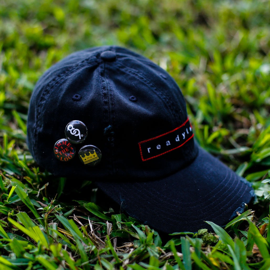 Ready To Die Distressed Vintage Hip Hop Hat Black (2)