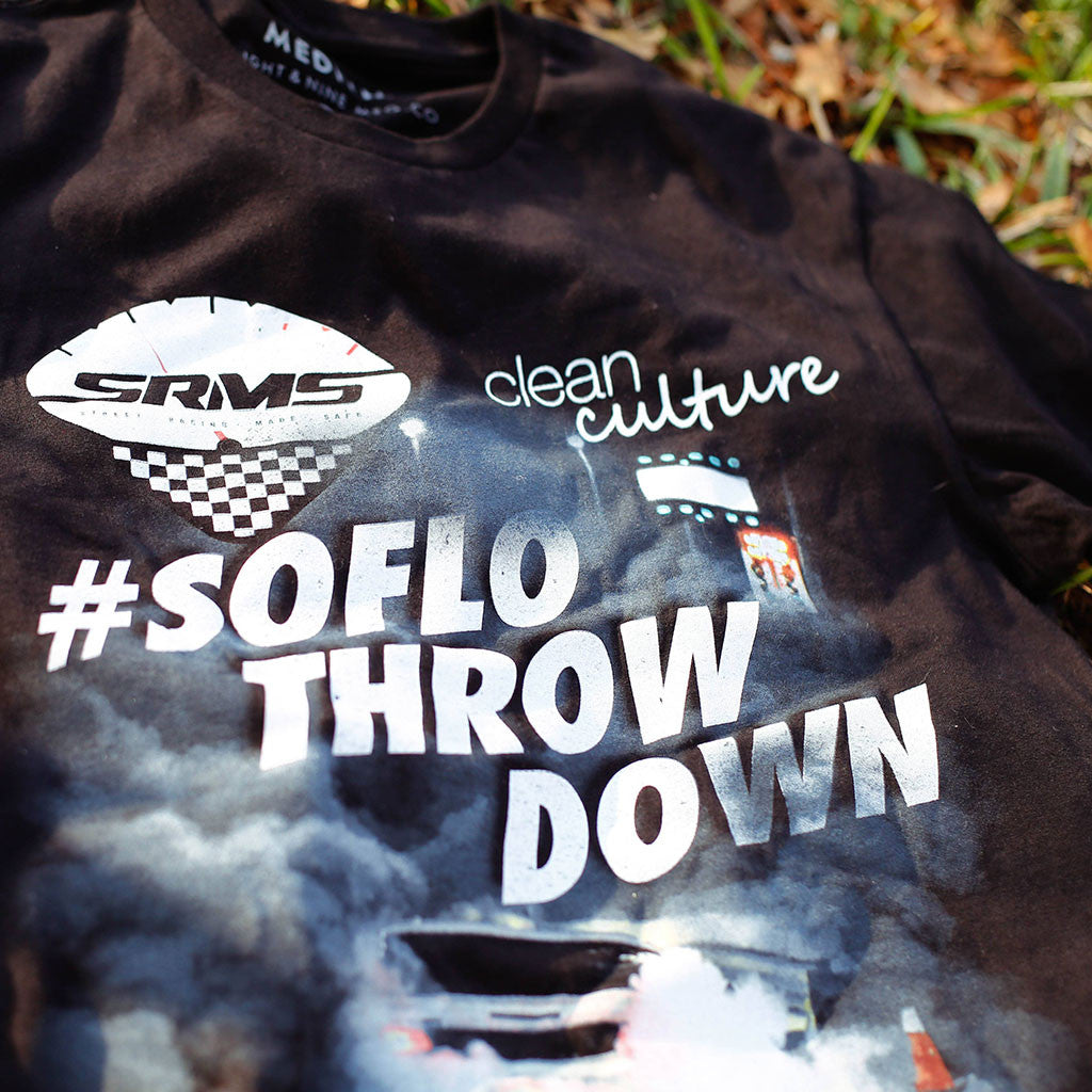 SMRS x Clean Culture So Flo Throw Down T Shirt (2)