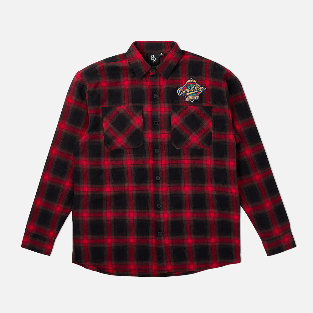 Series Flannel Shirt Red
