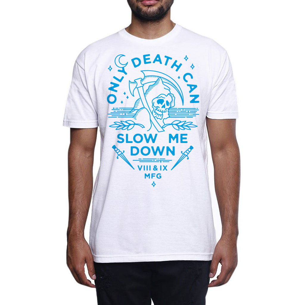 Slow Down Carolina Blue T Shirt