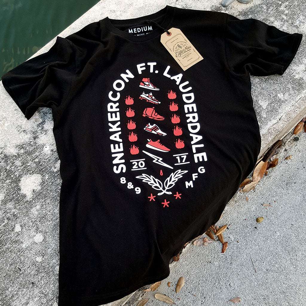 Sneaker Con T Shirt Official Fort Lauderdale 2017 Release (2)