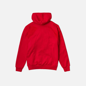 Strapped Up Fleece Hoodie Red