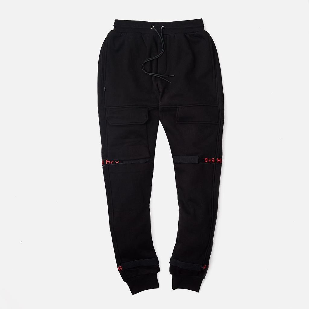 Strapped Up Fleece Sweatpants Bred