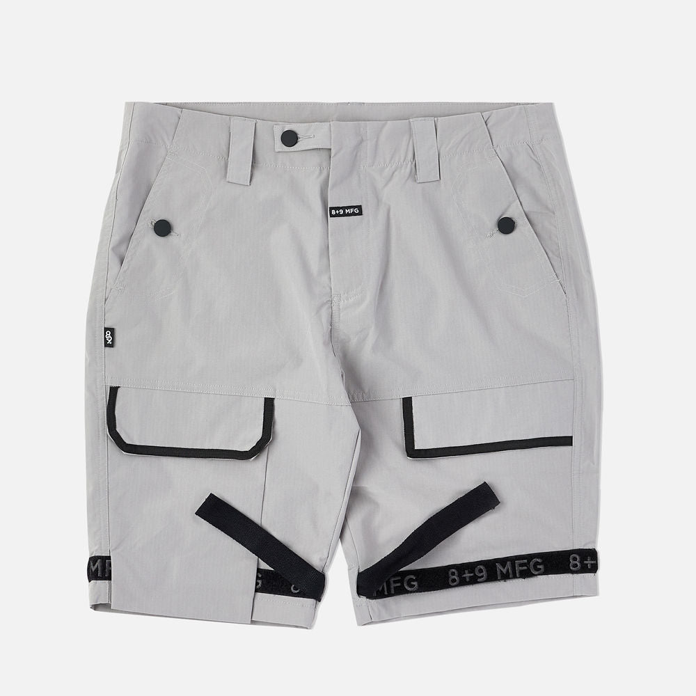 【帯付き付属品完品】ショートワープ SHORT WARP  3DOリアル Strapped Up Shorts Rip Stop Grey | Shorts With Straps – 8&9