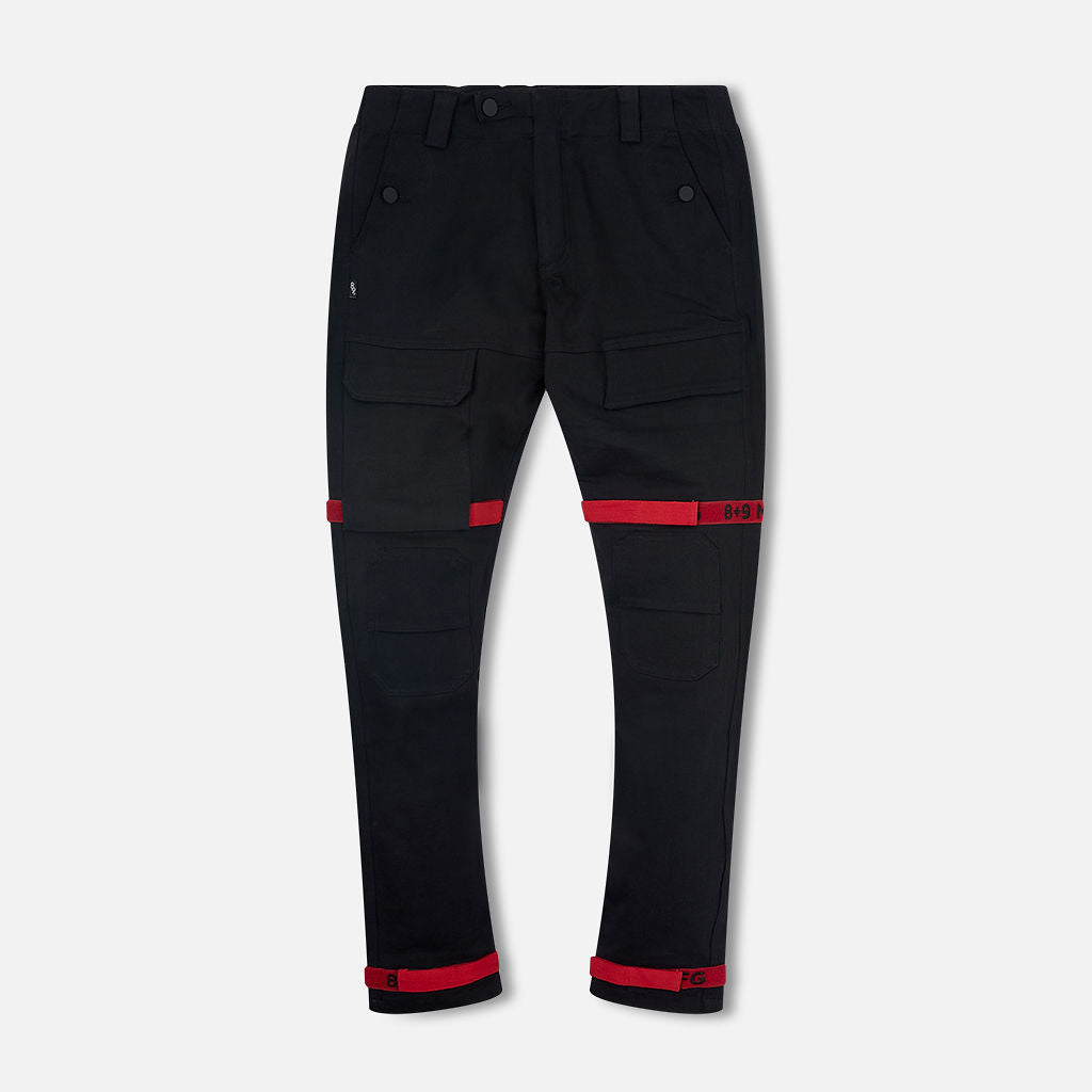 Strapped Up Slim Utility Pant Bred Straps
