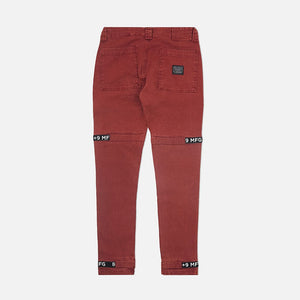 Strapped Up Vintage Washed Utility Pants Rust