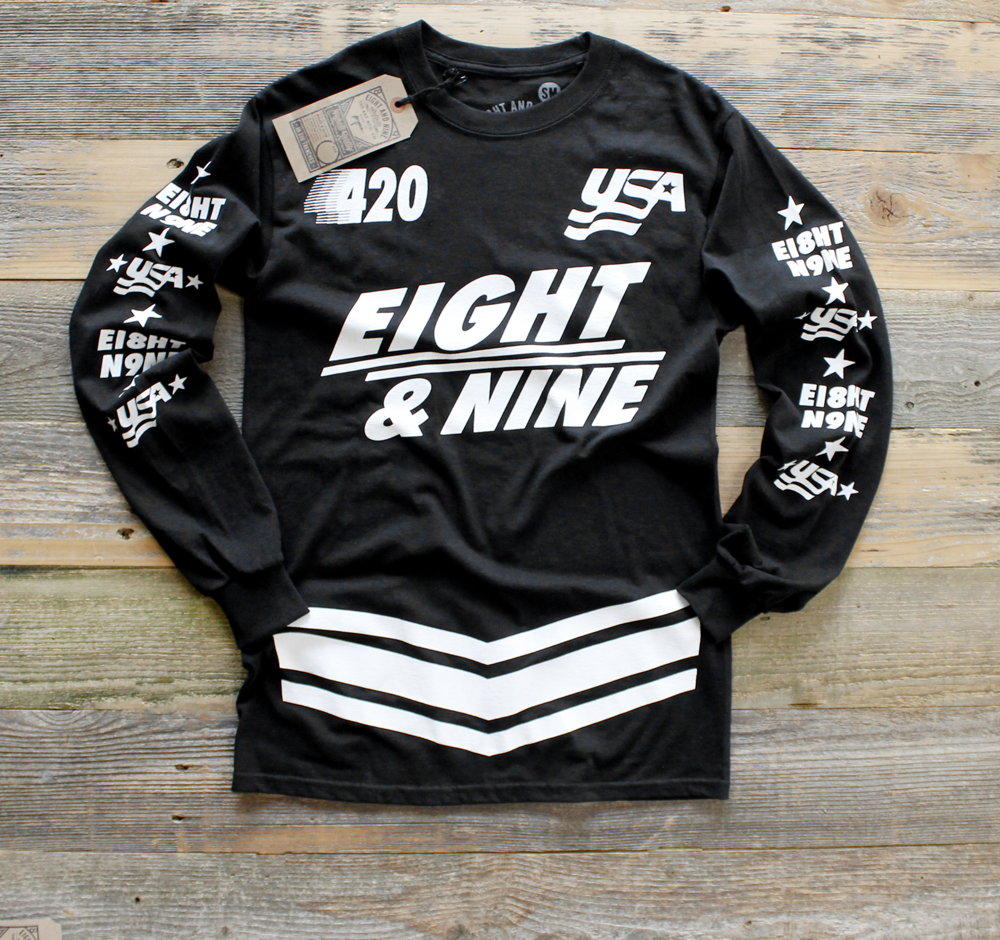 Team USA Jersey Tee Black L/S - 1