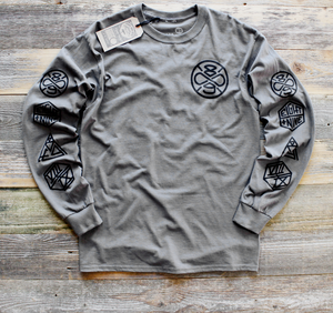 Charcoal Infinicon L/S Tee - 1