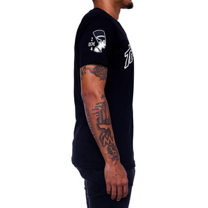 Thug Life Black T Shirt side