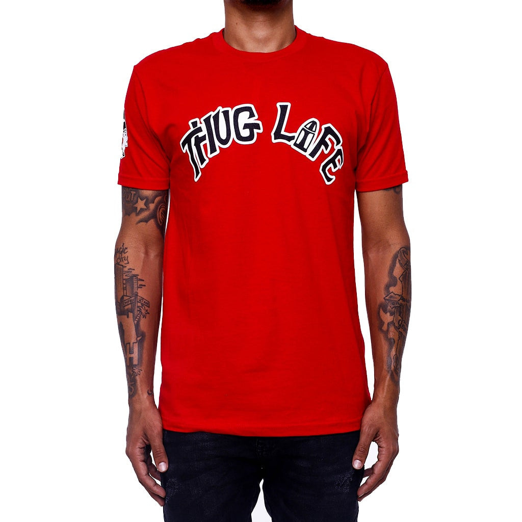 Thug Life Red T Shirt