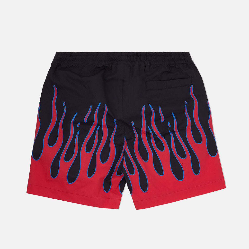 Vibe Shorts Red Flame