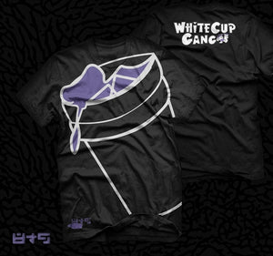 White Cup Gang T Shirt Collabo x Short Dawg - 2
