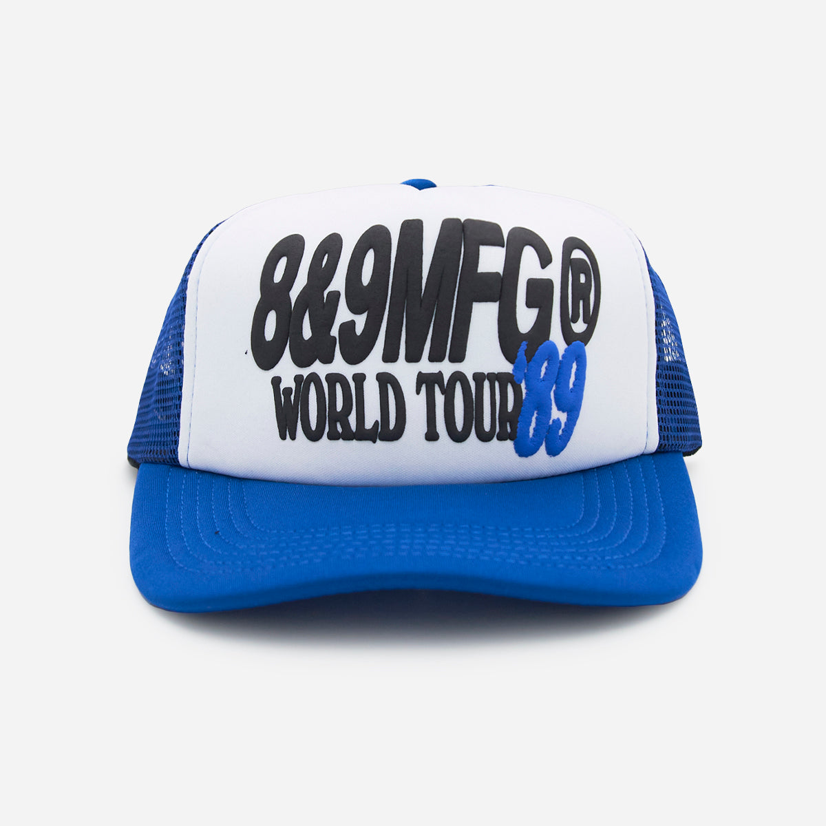 World Tour Trucker Hat Blue