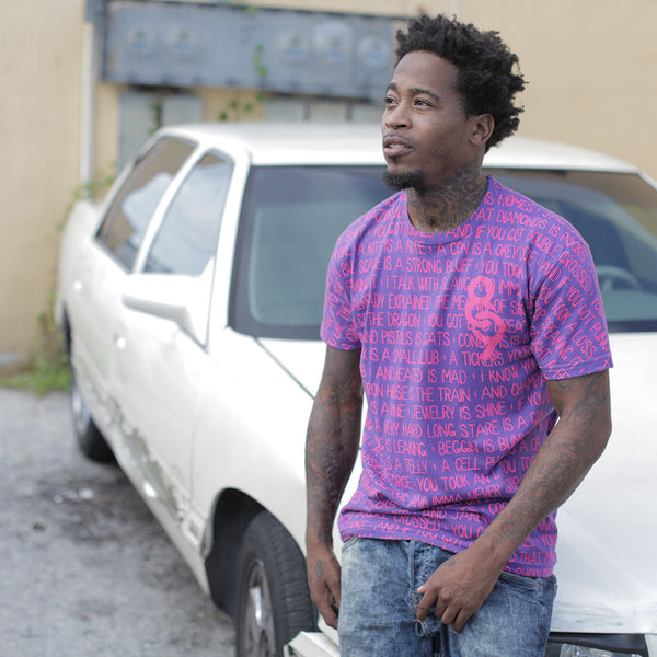 Criminal Slang (Big L) T Shirt Purple – 8&9 Clothing Co.