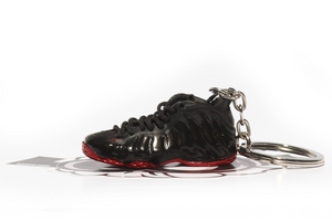 Nike Air Foamposite One Cough Drop Sneaker Keychain