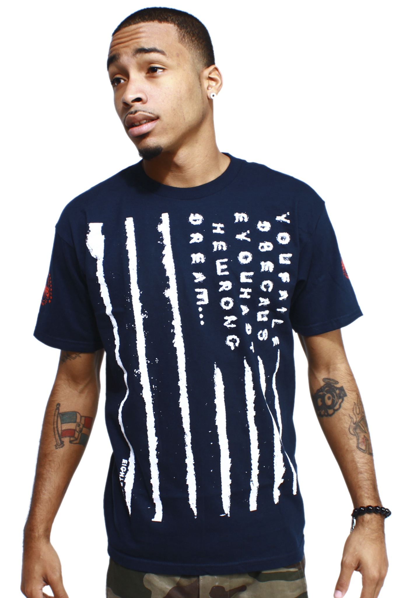 Blow American Dream Navy T Shirt - 1