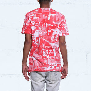 cartel all over print t shirt red black