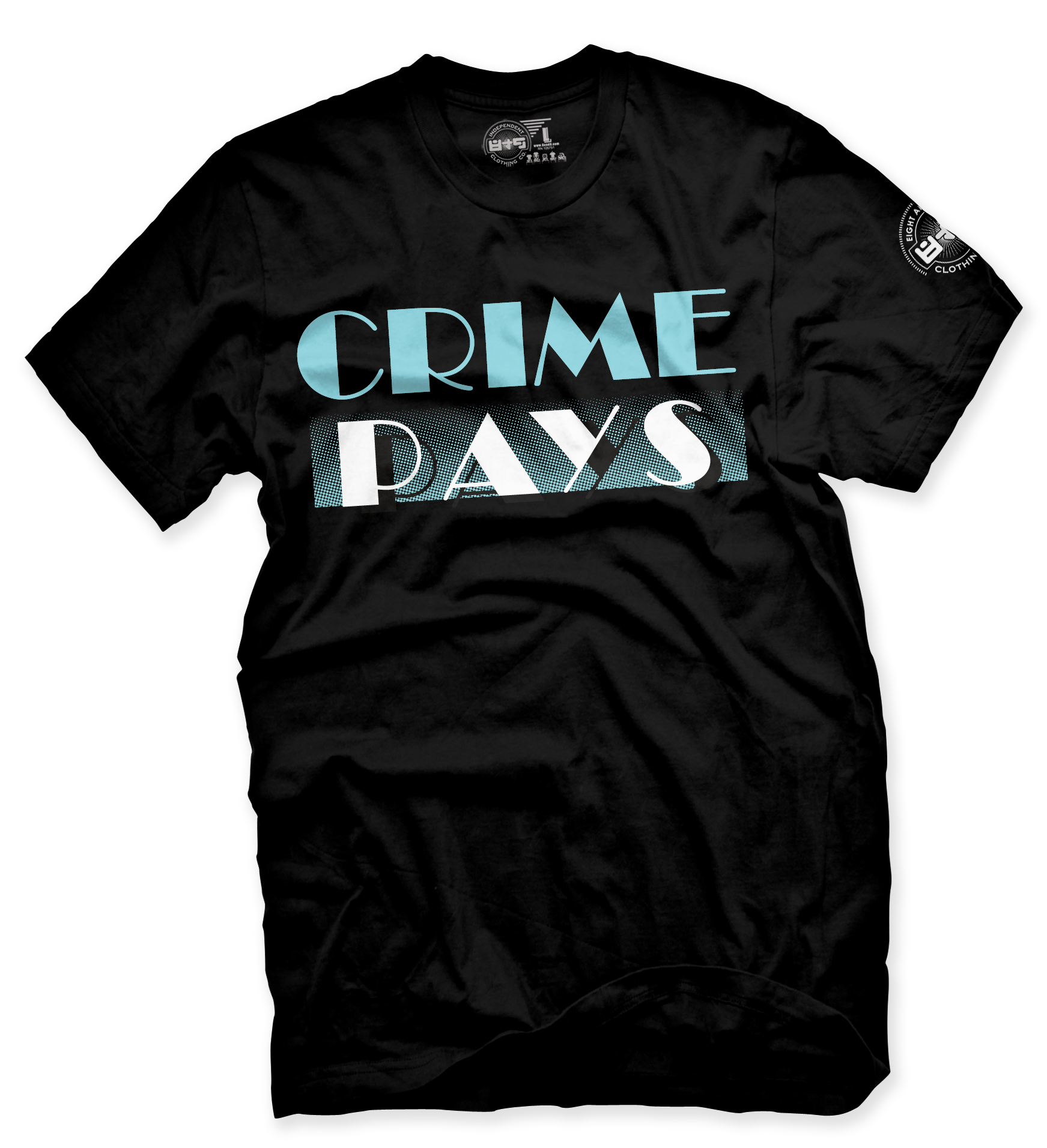 Crime Pays Carolina T Shirt - 2