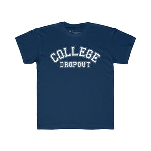 College Drop Out T-Shirt Navy Youth Quickstrike