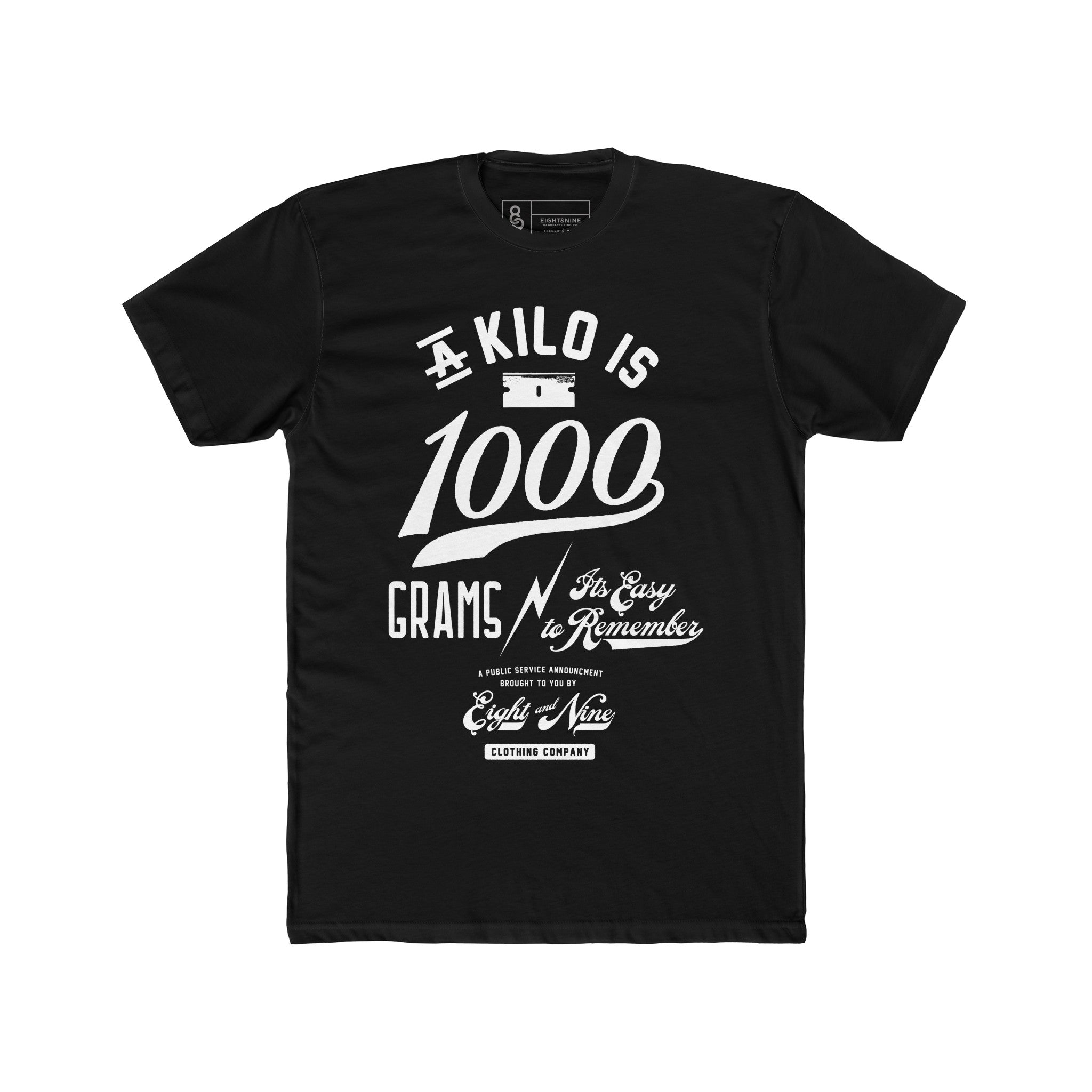 Thousand Grams T-Shirt Black Quickstrike